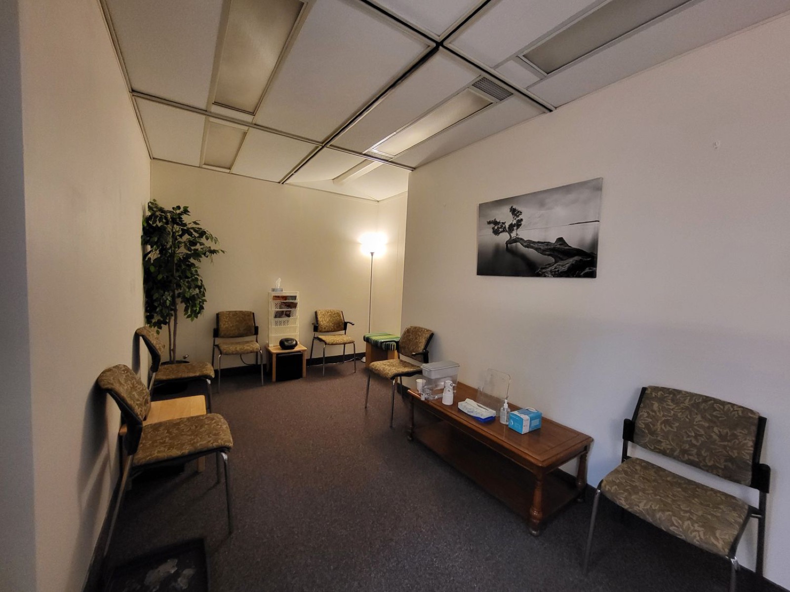 The waiting room