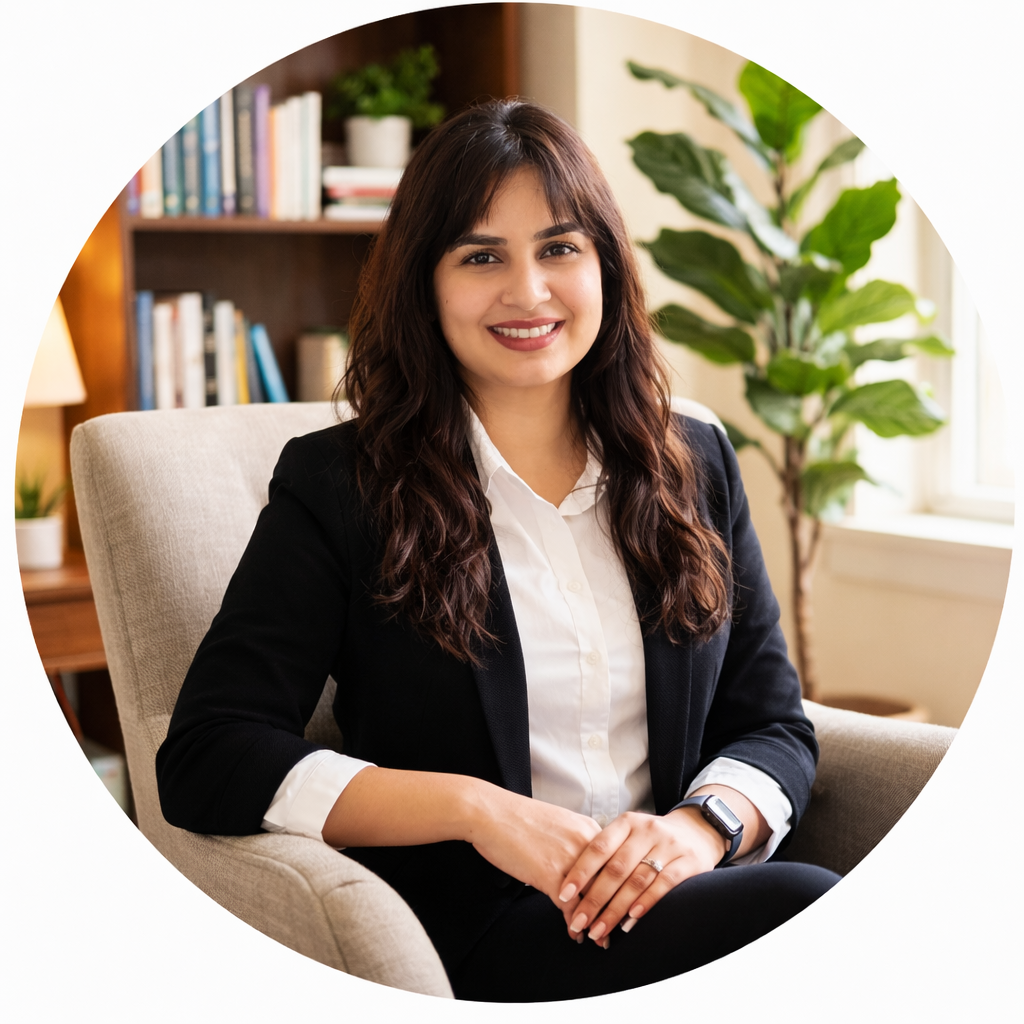 Tanya Mavani, Registered Psychotherapist (Qualifying)